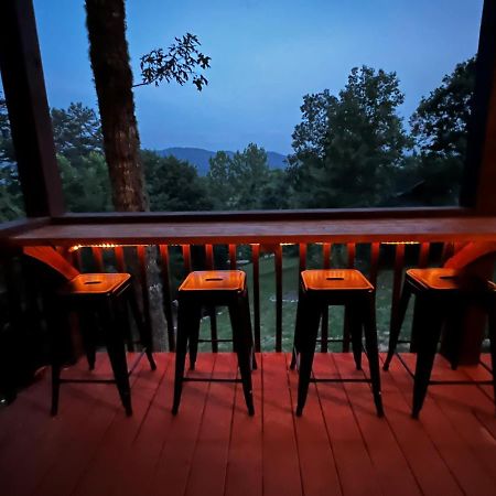 Mistletoe Cabin- Private Cabin W Views, Hottub, Pet Friendly Murphy Bagian luar foto