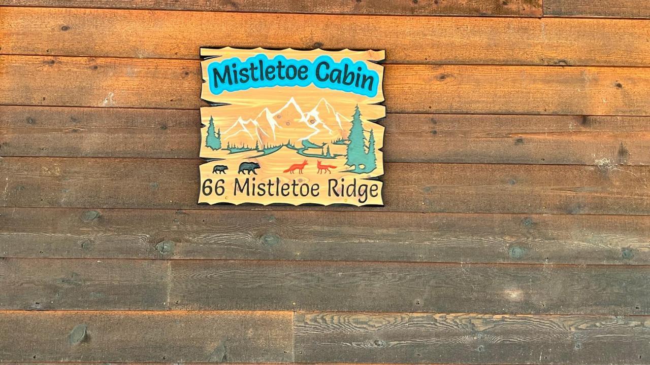 Mistletoe Cabin- Private Cabin W Views, Hottub, Pet Friendly Murphy Bagian luar foto